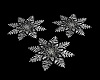 Animat.Silver Snowflakes