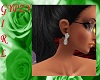 Rose Earrings [slv]