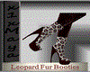 Leopard Fur Booties