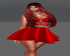 Diamond Red Party Dress