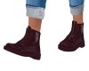 red wine boots