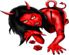 Devil dice cutout