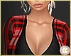£. L&P Red Plaid Top