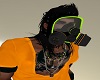 Party Gas Mask/Orange