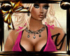 [Y] Top Set Pink Black