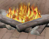 Crackling Animated Fire