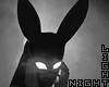 !N CutOut Bad Girl bunny glitter