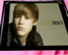 Justin Bieber Pink Frame
