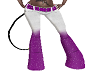 white&purple cargos