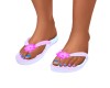 Pastel Pink Flip Flops
