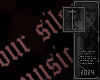 your silence is music
