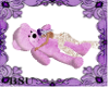 BSU Pink Resting Bear