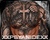 EAGLE CROSS SKULL TATS