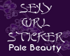 Sexy Girl Sticker *2*