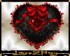 M~Goth Red Rose Heart1