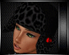 Black Leopard Winter hat