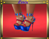 ~L~Red Blue Heels
