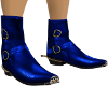 {S} Blue Cowboy Boots