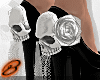 Skull + Rose Heels