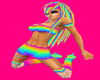 RAVER RAINBOW OUTFIT