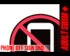 ♦. Phone Off Sign