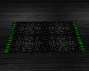 green black rug