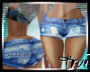 TV|Denim Shorts II - XXL