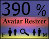 Any Avatar Size,390%