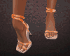 Hot Orange Shoes