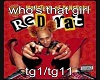 Red Rat Who's that girl