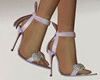 Crystal Bow Heels Pink