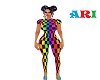 checked rainbow