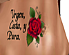 ROSE VCP TATTOO FRONT