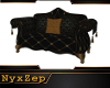 ! BLACK GOLD CUDDLE SOFA