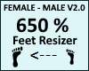 Feet Scaler 650% V2.0