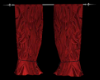HB* Red Silk Drapes