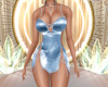 lite blue shine dress