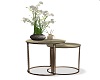 side table with orchid