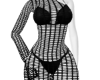 4A Black Net Dress