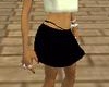 (S)Black flirty skirt