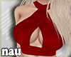 ~nau~ Allie red top
