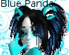 Blue panda bear skin