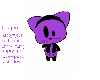 Purple Kitty Chibi