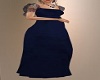 Navy Blue Formal Gown