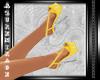 ^AZ^Crystal Yellow Heels