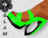 *G* Neon Green Sandal