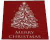 christmas runner rug red