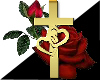 Cross w/ Roses