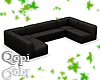 Black Big Sofa