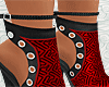 Lux Taizy Boots Red